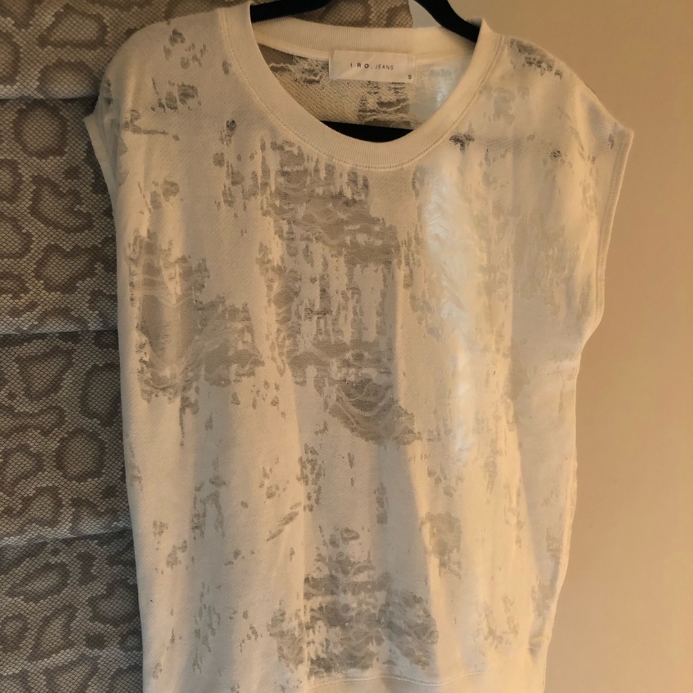 Iro sweatshirt top size s